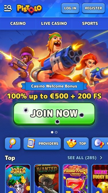 Erlebe ein großartiges Spielerlebnis bei Pistolo Casino Online in Deutschland